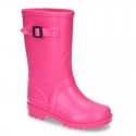 Classic Rain boots style with buckle design for KIDS.