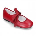 New SOFT nappa leather little Mary Jane shoes angel style in fall colors.