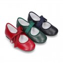 New SOFT nappa leather little Mary Jane shoes angel style in fall colors.