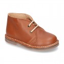 NEW Casual nappa leather safari boots with SUPER FLEXIBLE soles.