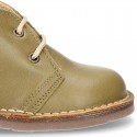 NEW Casual nappa leather safari boots with SUPER FLEXIBLE soles.