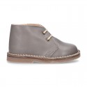 NEW Casual nappa leather safari boots with SUPER FLEXIBLE soles.