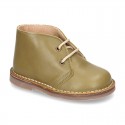 NEW Casual nappa leather safari boots with SUPER FLEXIBLE soles.