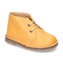 NEW Casual nappa leather safari boots with SUPER FLEXIBLE soles.