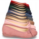 Autumn winter canvas classic Ballet shoes.