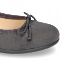 Autumn winter canvas classic Ballet shoes.