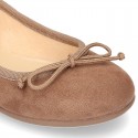 Autumn winter canvas classic Ballet shoes.