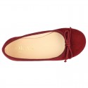 Autumn winter canvas classic Ballet shoes.