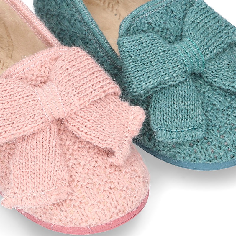 wool knit shoes