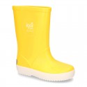NAUTICAL style rain boots for kids.