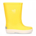 NAUTICAL style rain boots for kids.