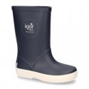 NAUTICAL style rain boots for kids.