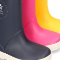 NAUTICAL style rain boots for kids.