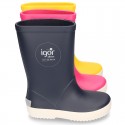 NAUTICAL style rain boots for kids.