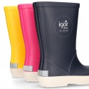 NAUTICAL style rain boots for kids.