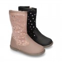 New Nappa leather boots combined with Serratex STARS elastic design.