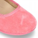 New Velvet canvas little Mary Jane shoes with velcro strap and big bow design.