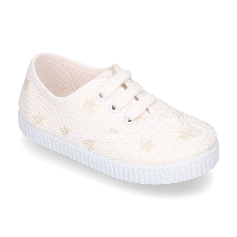 Ladies Girls Kids Canvas Low Top All Star Lace Up Trainers Size 13-8 