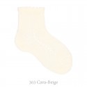 PERLE SIDE OPENWORK SHORT SOCKS BY CONDOR.