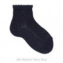 PERLE SIDE OPENWORK SHORT SOCKS BY CONDOR.