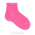 PERLE SIDE OPENWORK SHORT SOCKS BY CONDOR.