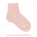 PERLE SIDE OPENWORK SHORT SOCKS BY CONDOR.