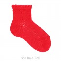 PERLE SIDE OPENWORK SHORT SOCKS BY CONDOR.