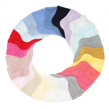 PERLE SIDE OPENWORK SHORT SOCKS BY CONDOR.