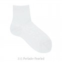 PLAIN STITCH SHORT SOCKS BY CONDOR.