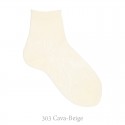 PLAIN STITCH SHORT SOCKS BY CONDOR.