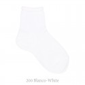 SHORT SOCKS WITH OPEN WORKED CUFFK FOR SPRING SEASON BY CONDOR.