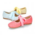 New SOFT GLITTER little Mary Jane shoes angel style in seasonal colors.