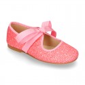 New SOFT GLITTER little Mary Jane shoes angel style in seasonal colors.