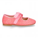 New SOFT GLITTER little Mary Jane shoes angel style in seasonal colors.