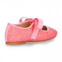 New SOFT GLITTER little Mary Jane shoes angel style in seasonal colors.