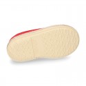 Cotton canvas SLIP ON espadrille shoes for kids.