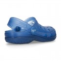 Plain colors jelly shoes with classic CLOG design for beach and pool use.