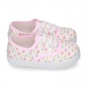 New Cotton canvas sneaker shoes with BUTTERFLIES print design.