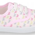 New Cotton canvas sneaker shoes with BUTTERFLIES print design.