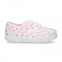 New Cotton canvas sneaker shoes with BUTTERFLIES print design.