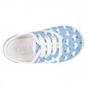 New Cotton canvas sneaker shoes with CHICKS print design.