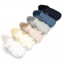 New little Cotton canvas T-Strap SANDAL style shoes.