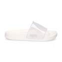 New classic CLOG jelly shoes style in crystal colors.