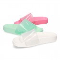New classic CLOG jelly shoes style in crystal colors.
