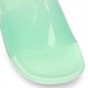 New classic CLOG jelly shoes style in crystal colors.