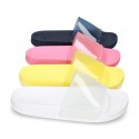 New classic CLOG jelly shoes style in crystal colors.