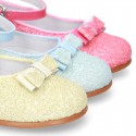 New SOFT GLITTER little Mary Jane shoes GILDA style in seasonal colors.