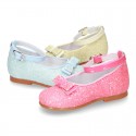 New SOFT GLITTER little Mary Jane shoes GILDA style in seasonal colors.