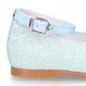 New SOFT GLITTER little Mary Jane shoes GILDA style in seasonal colors.