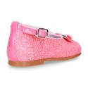 New SOFT GLITTER little Mary Jane shoes GILDA style in seasonal colors.